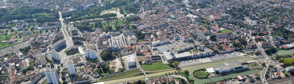 Vue de la ville de Saint-Dizier